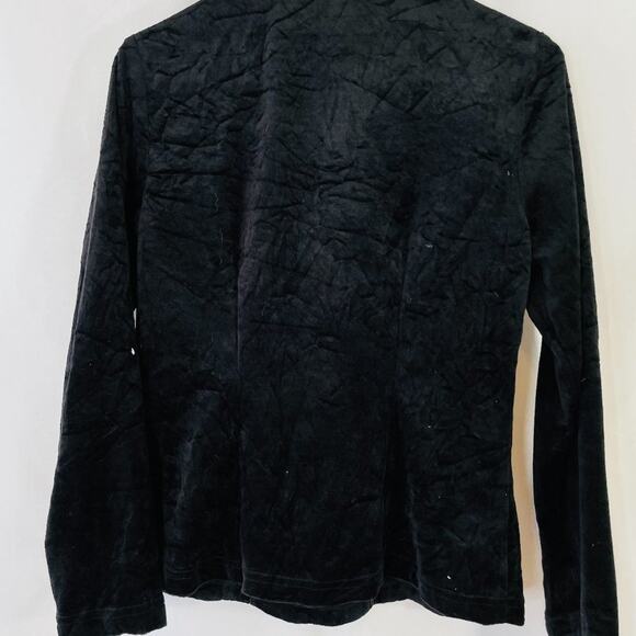 Vintage 80s Black Velvet Double-Breasted Blazer Jacket – Maggie Lawrence - Picture 8 of 14